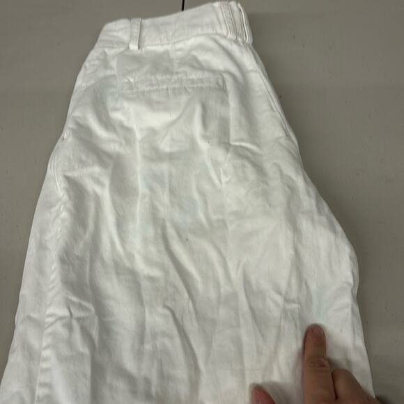 RTR sz 0 Xs Staud solid white Luisa pocketed pants high rise trouser career - Picture 10 of 11